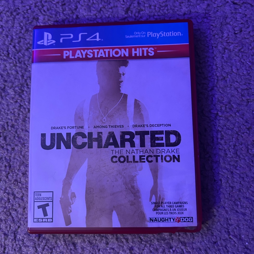 Uncharted: The Nathan Drake Collection PS4 - Red Case